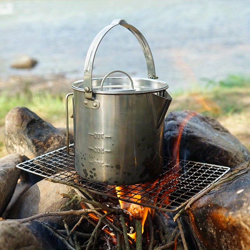Bollitore in acciaio da estern - Camping Cooking Ware recensione e prezzo