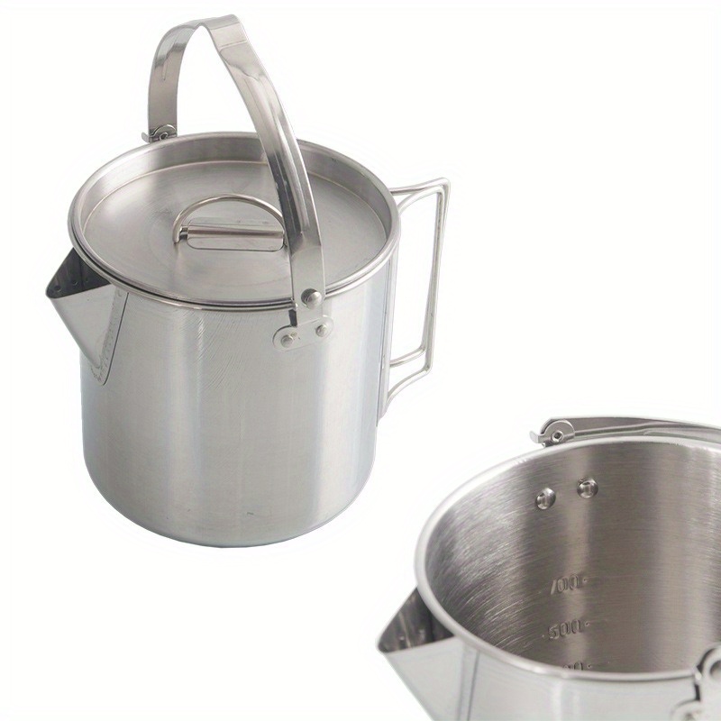 Bollitore in acciaio da estern - Camping Cooking Ware recensione e prezzo
