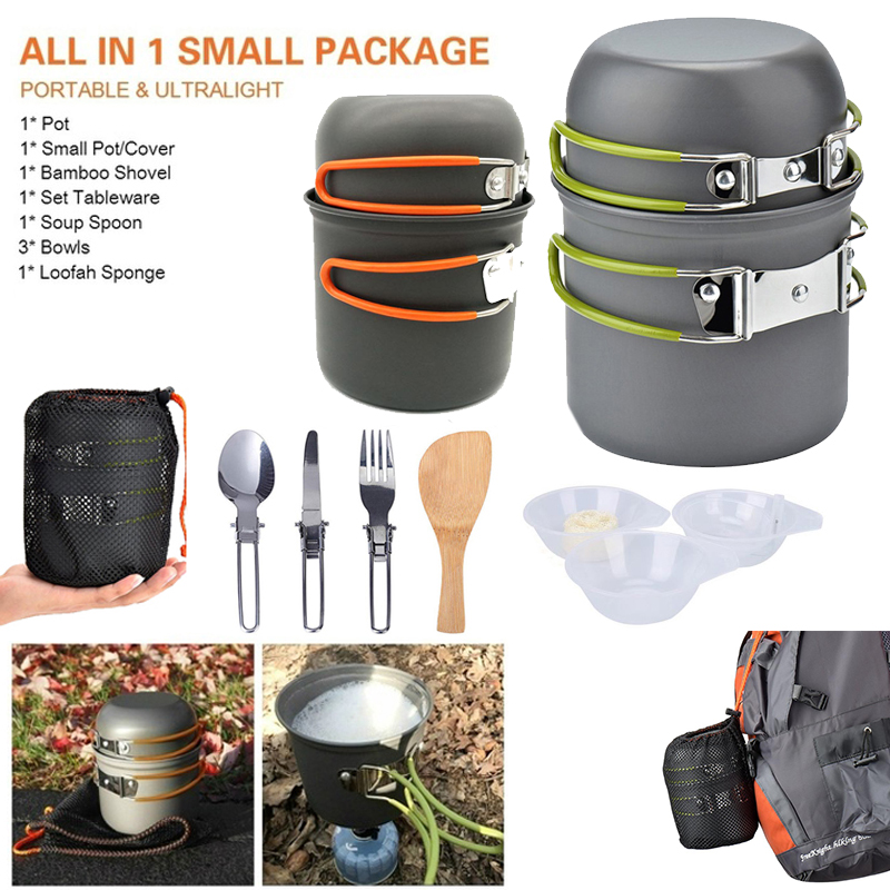 Nuovo vaso da campeggio portat - Camping Cooking Knife Set recensione e prezzo