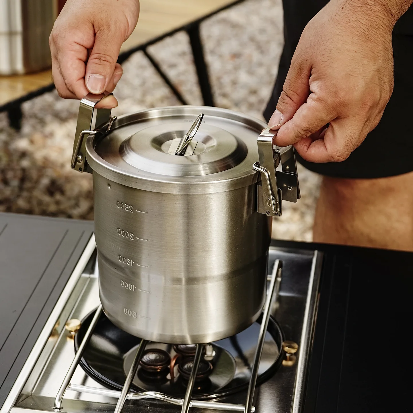Set Completo di Utensili da Cu - Camping Hanging Cooking Pot recensione e prezzo