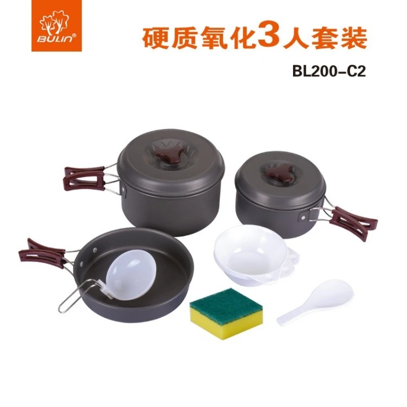 Set Pentole da Campeggio Bulin - Camping Cooking Set With Kettle recensione e prezzo