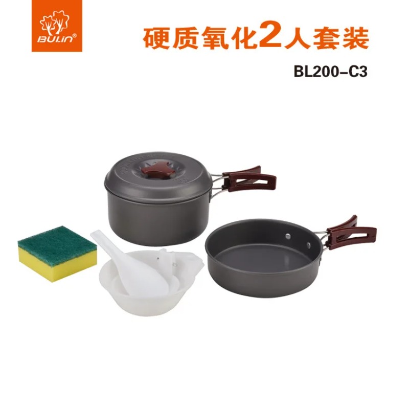 Set Pentole da Campeggio Bulin - Camping Cooking Set With Kettle recensione e prezzo