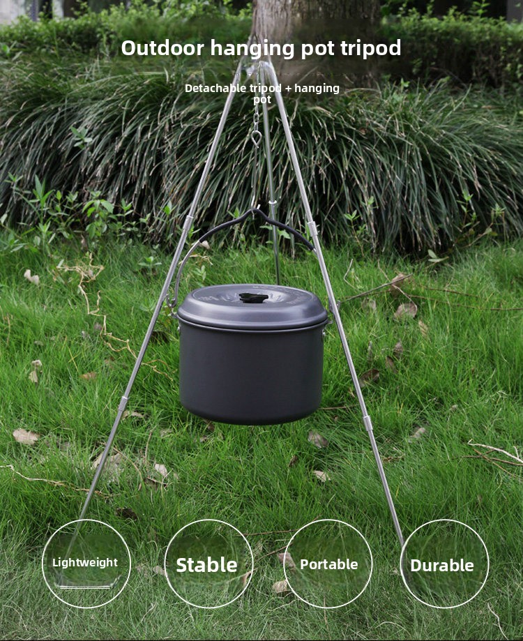 Set di Pentole Sospese Bulin p - Camping Hanging Cooking Pot recensione e prezzo