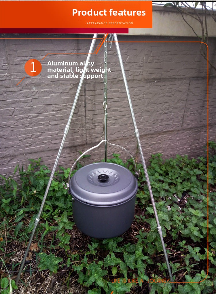 Set di Pentole Sospese Bulin p - Camping Hanging Cooking Pot recensione e prezzo