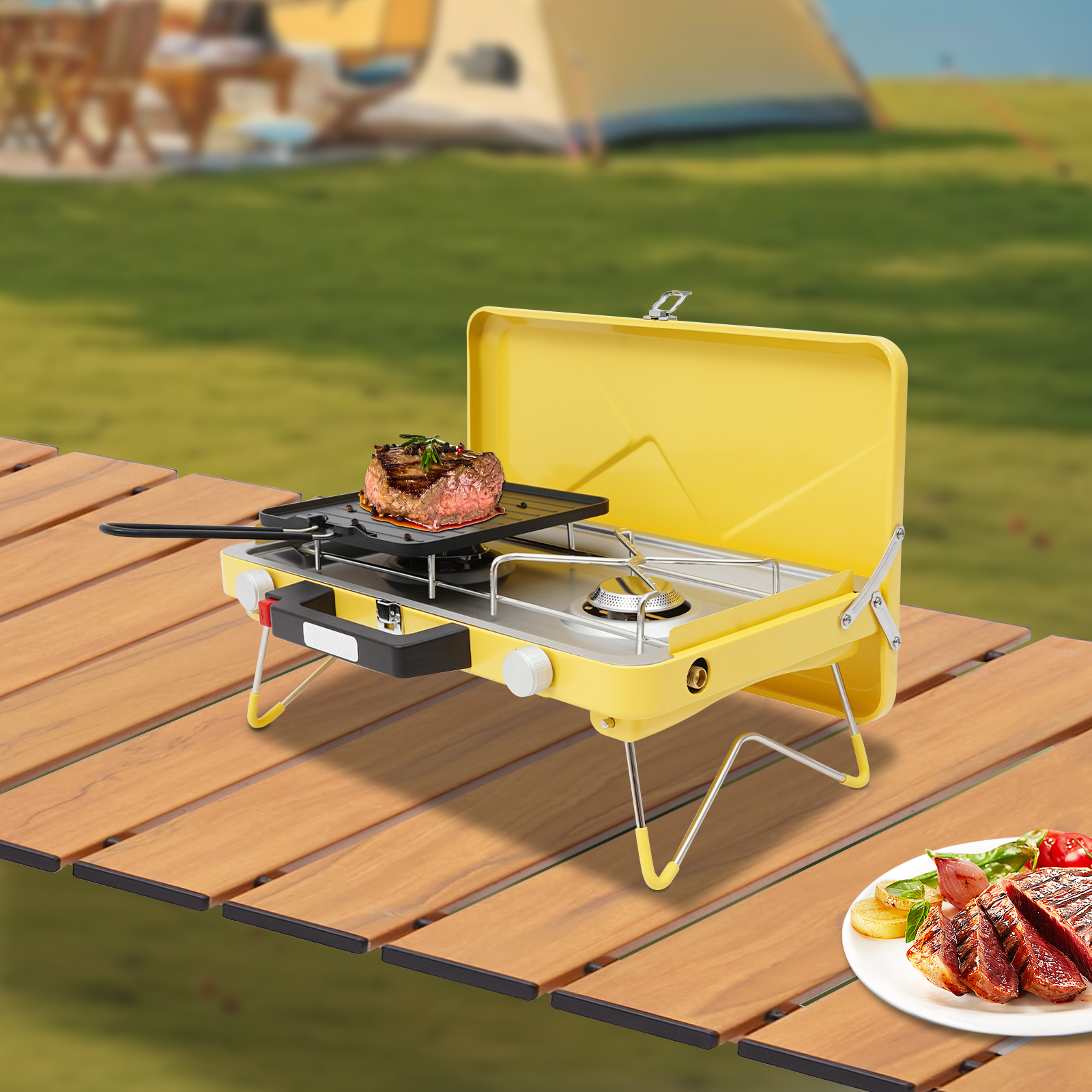Fornello a Gas Portatile da Es - Camping Cooking Burner recensione e prezzo