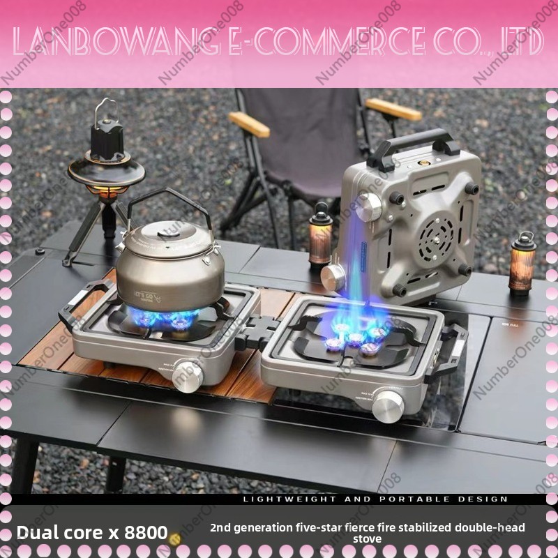 Fornello da Campeggio a Doppio - Camping Cooking With Gas recensione e prezzo