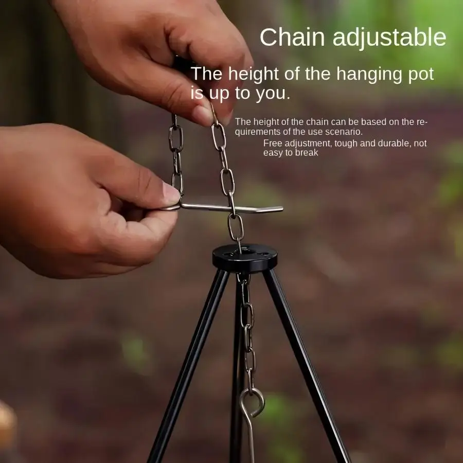 Supporto Portatile Pieghevole  - Camping Hanging Cooking Pot recensione e prezzo