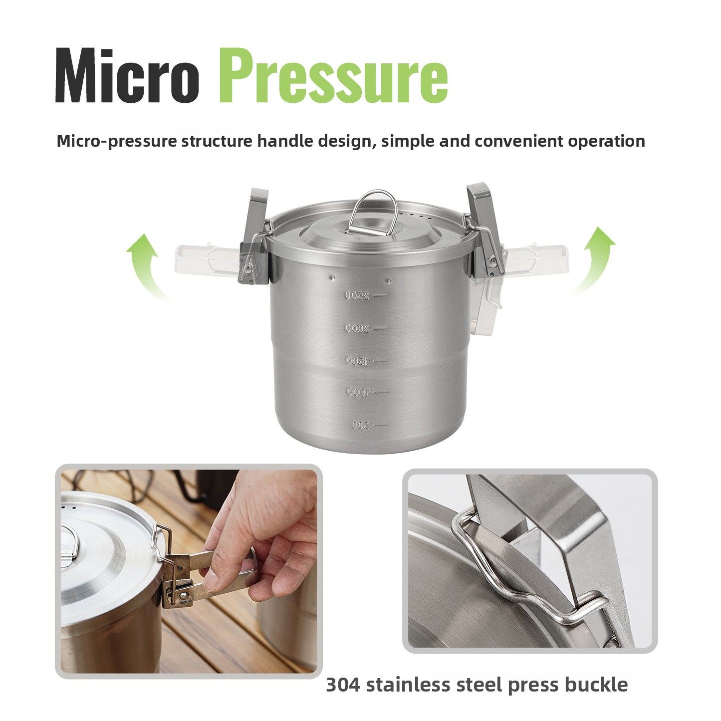 Pentole e padelle da esterno i - Camping Hanging Cooking Pot recensione e prezzo