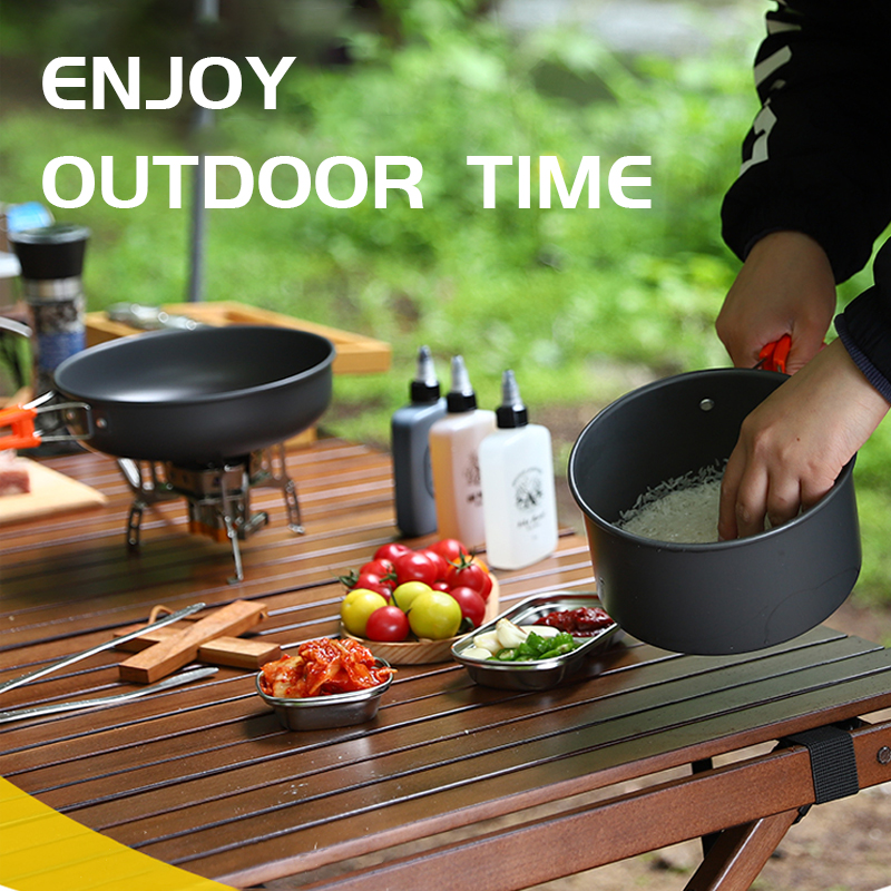 Set da Cucina per Campeggio, S - Camping Cooking Set With Kettle recensione e prezzo