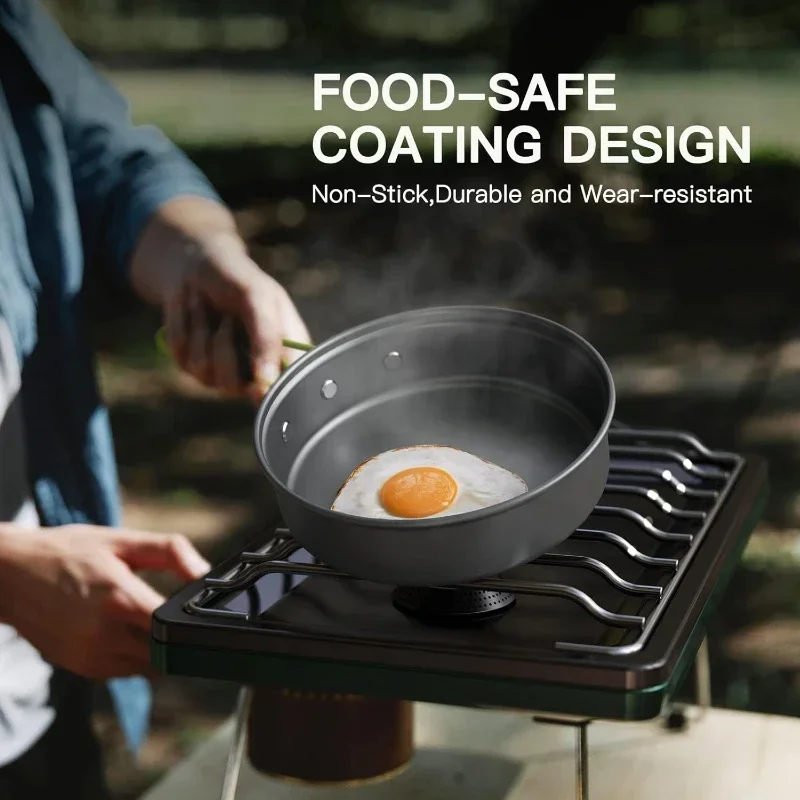 Set da Cucina per Campeggio, S - Camping Cooking Set With Kettle recensione e prezzo