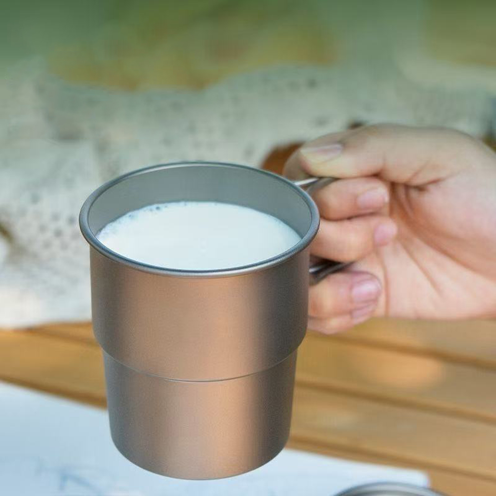 Tazza da Caffè in Titanio Legg - Camping Cooking Open Fire recensione e prezzo