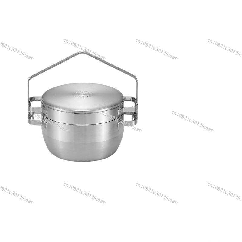 Pentola da esterno in acciaio  - Camping Hanging Cooking Pot recensione e prezzo