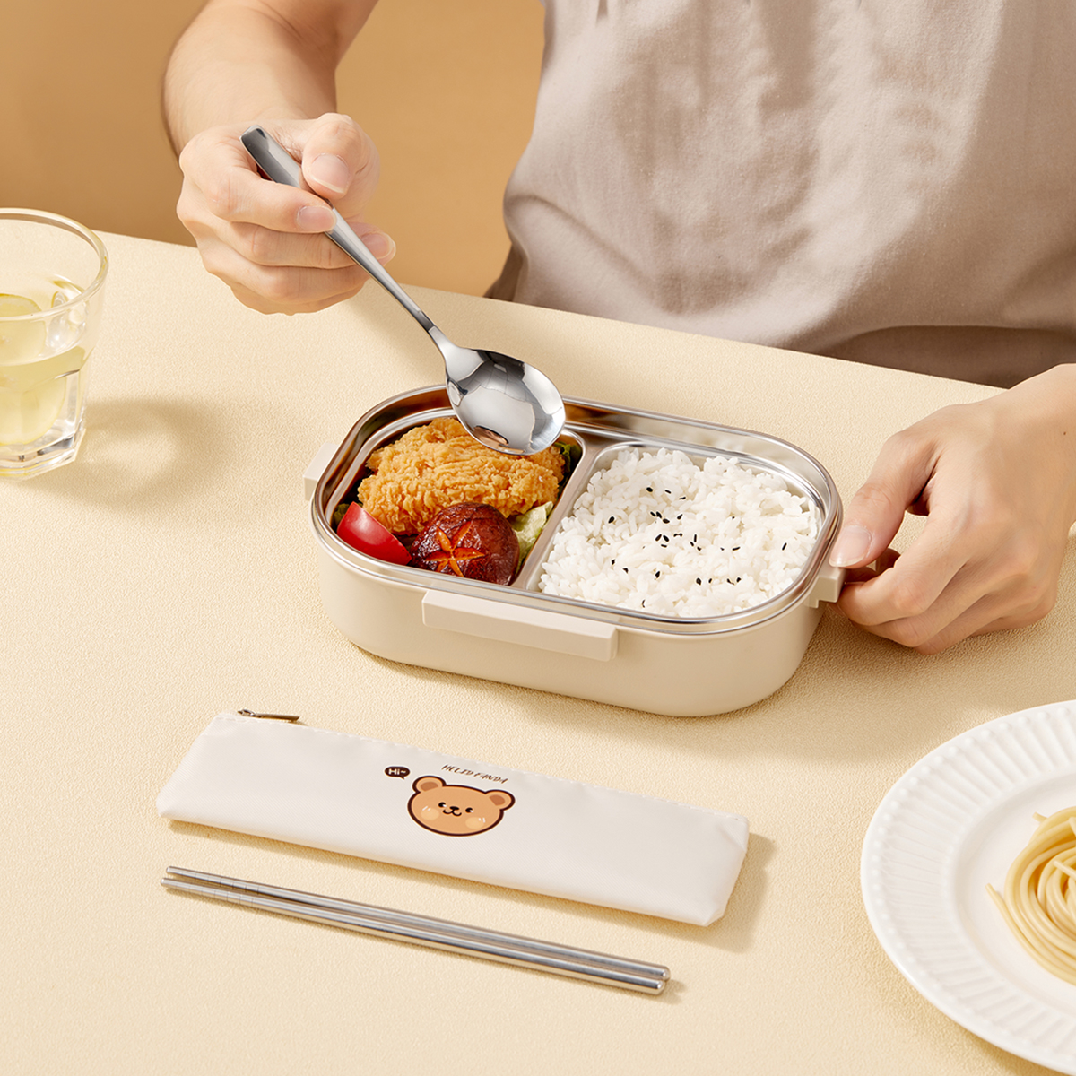 WORTHBUY Set di stoviglie port - Camping Cooking Pan Set recensione e prezzo