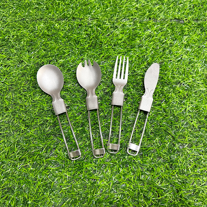 Set cucchiaio e forchetta pieg - Camping Cooking Knife Set recensione e prezzo