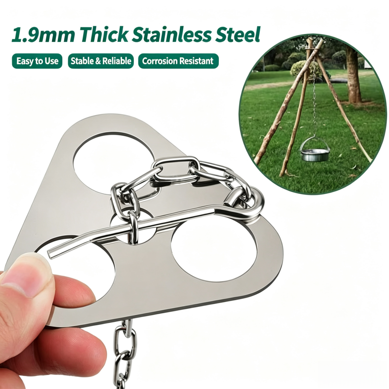 Treppiede da Campeggio Regolab - Camping Hanging Cooking Pot recensione e prezzo