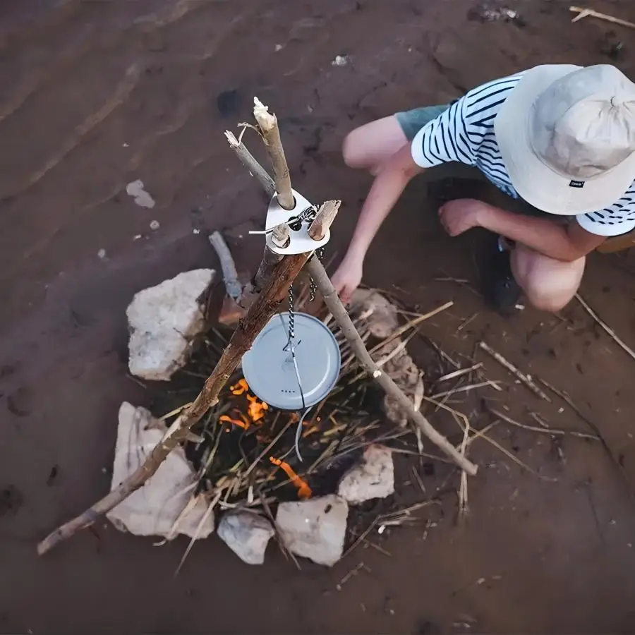 Catena regolabile per treppied - Campfire Cooking recensione e prezzo