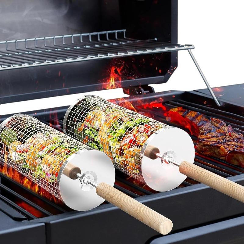 Cestello per Barbecue in Accia - Camping Cooking Grill recensione e prezzo