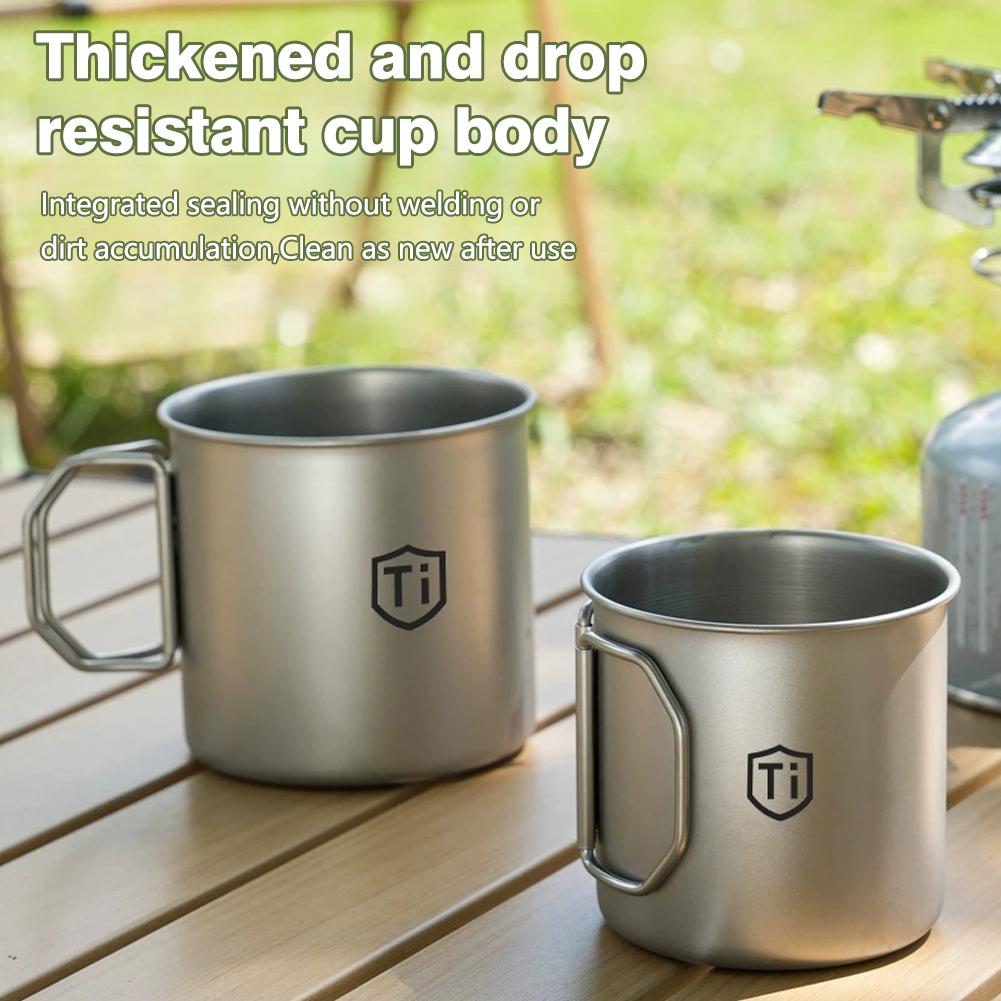 Tazza da Campeggio in Titanio, - Camping Cooking And Dining Set recensione e prezzo