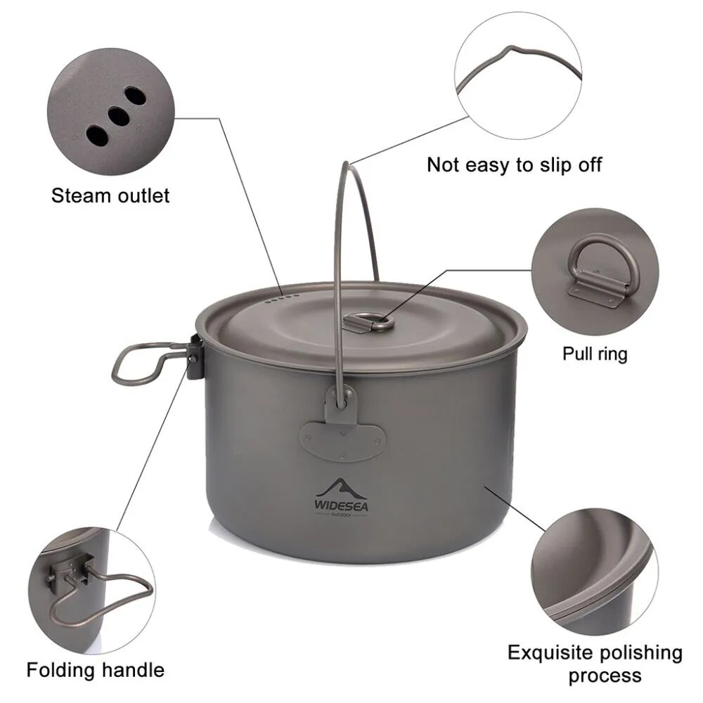 Collezione AliExpress Widesea  - Camping Cooking Set Large recensione e prezzo