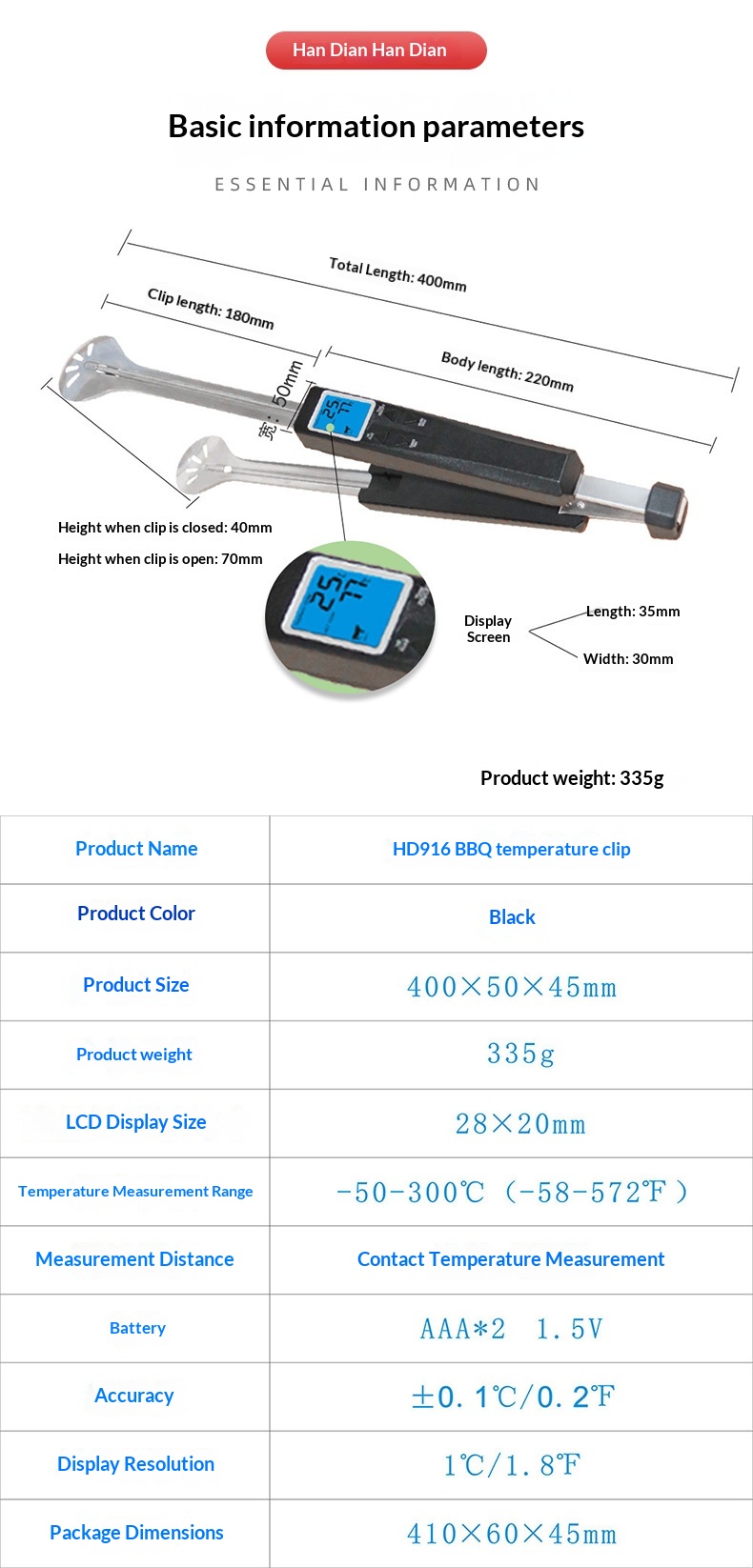 Termometro per Carne da Barbec - Meat Thermometer Camp recensione e prezzo