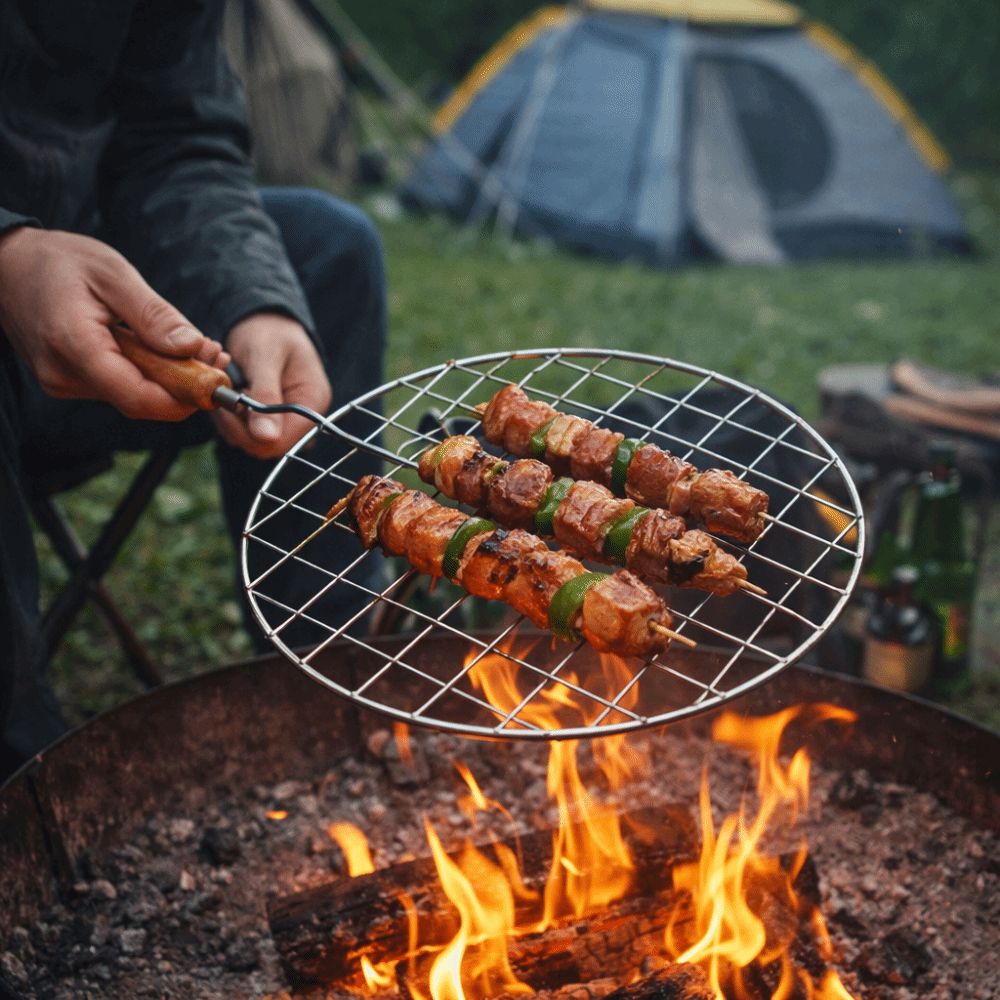 Griglia Portatile in Acciaio I - Camping Cooking Grill recensione e prezzo
