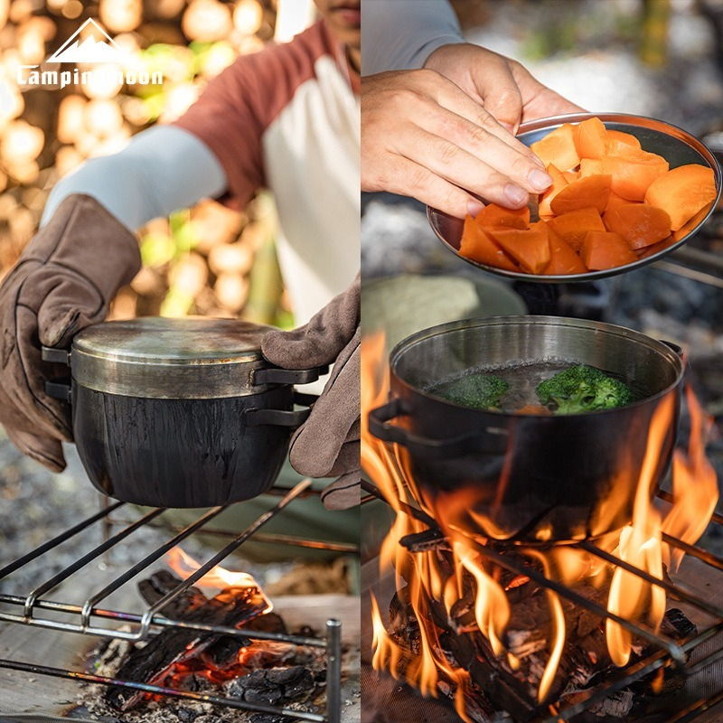 Pentola da campeggio DO-25 in  - Camping Hanging Cooking Pot recensione e prezzo