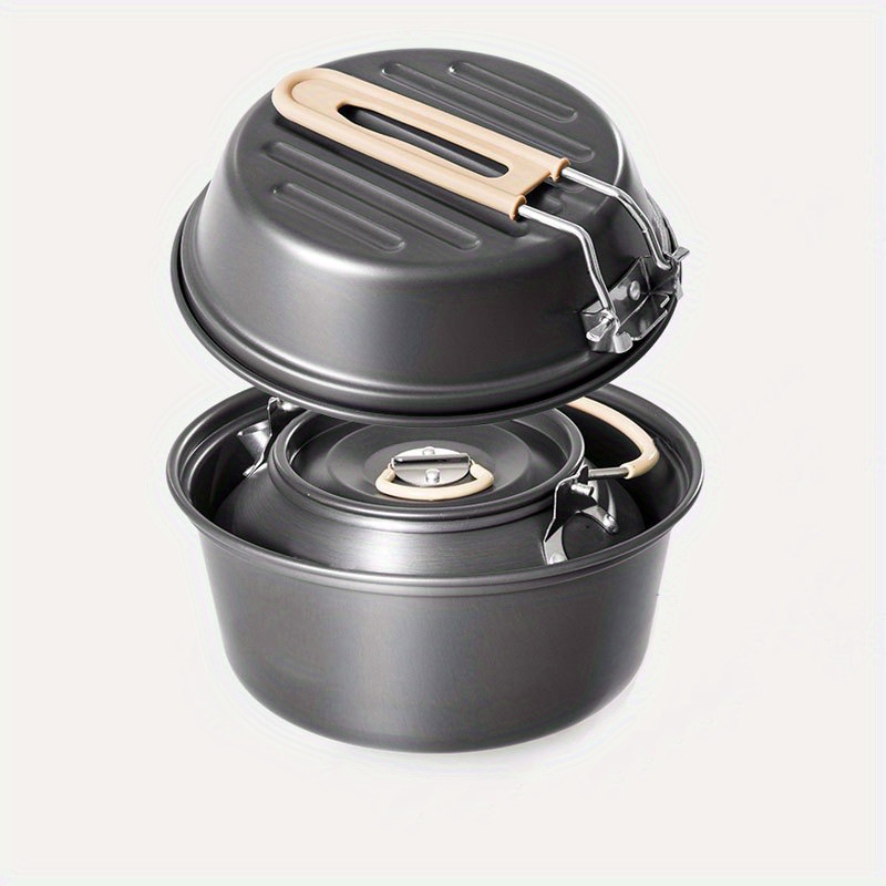 Set da tè da esterno, pentola  - Camping Cooking Set With Kettle recensione e prezzo