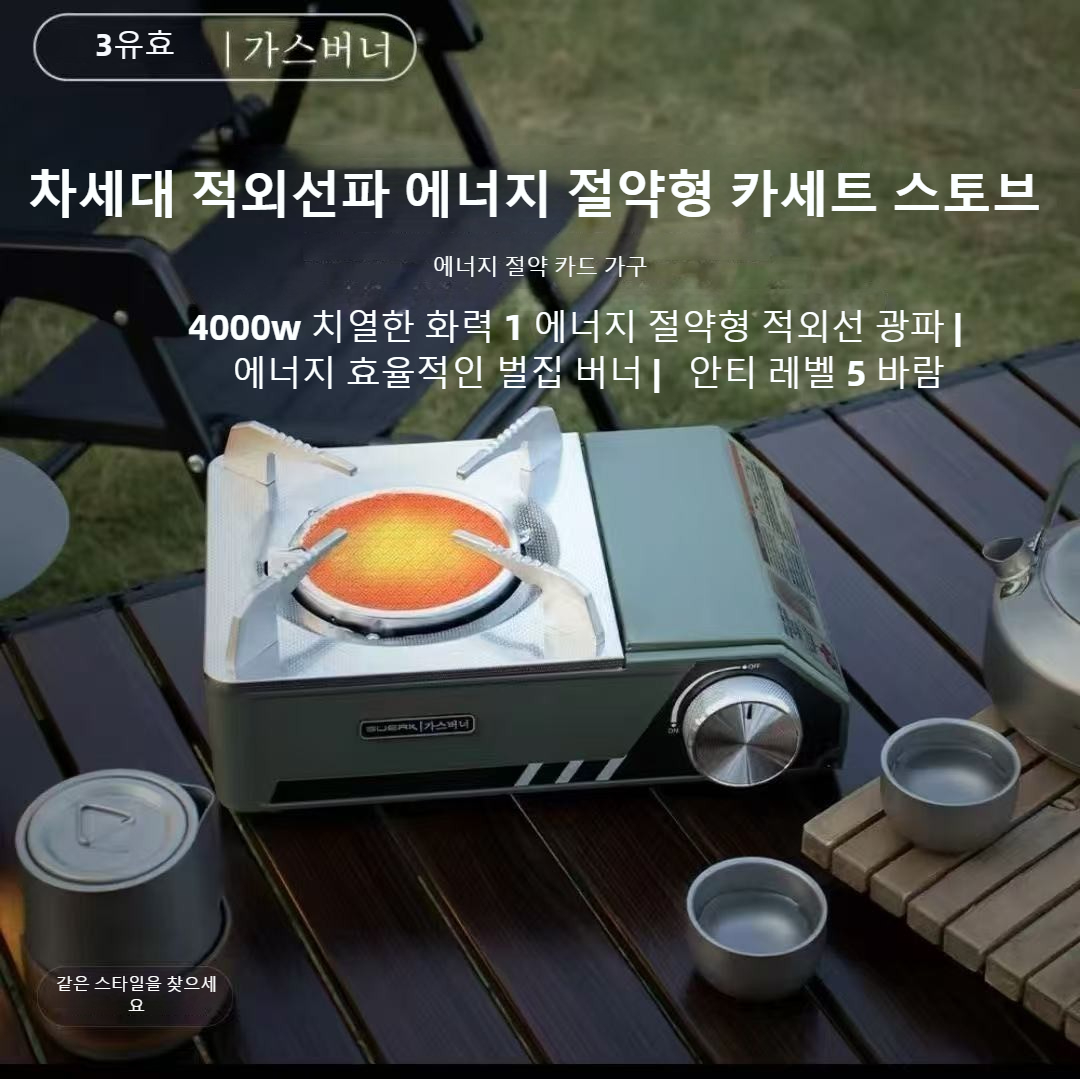 Fornello a Infrarossi BUERK 40 - Camping Cooking Burner recensione e prezzo