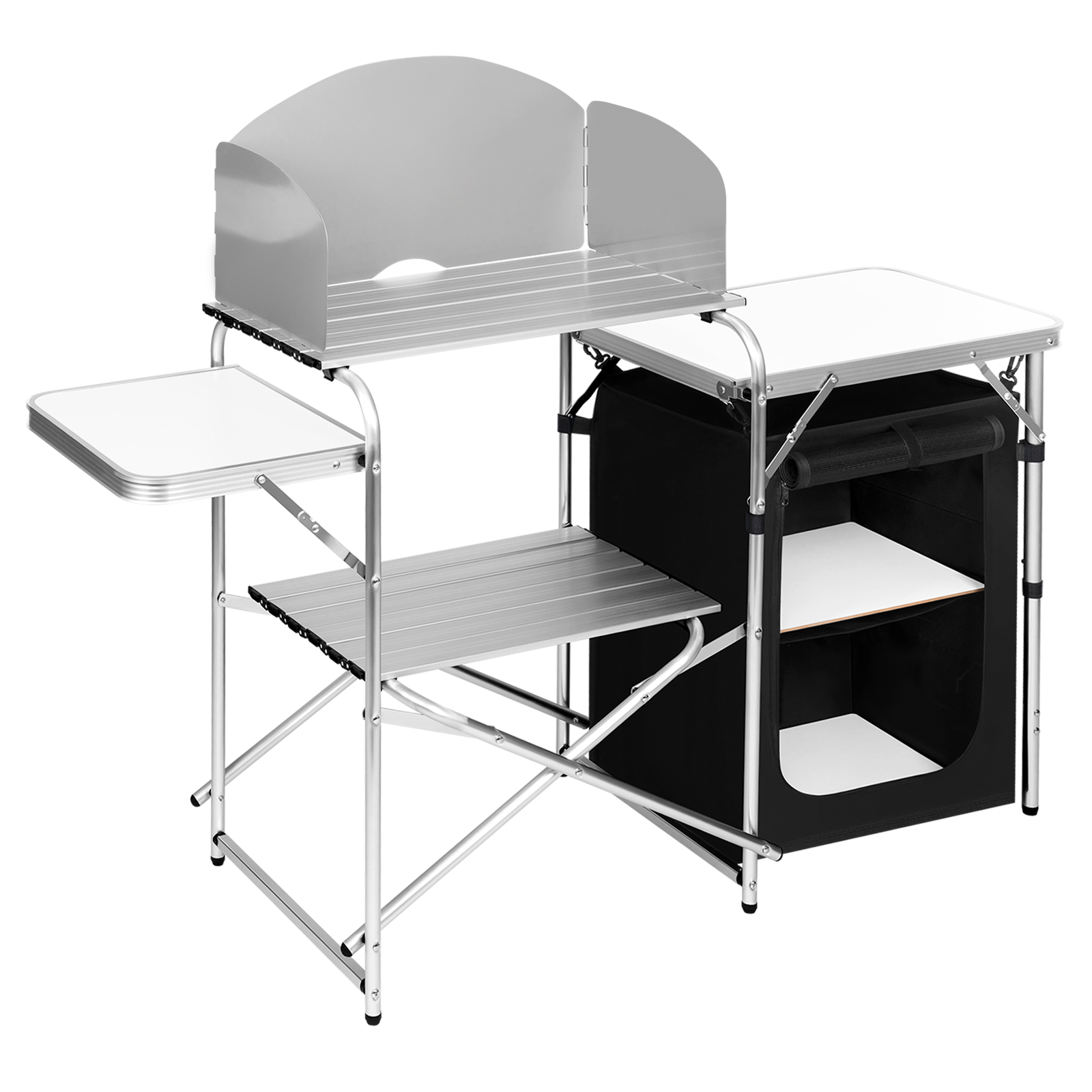 Portarinfuse da campeggio pieg - Camping Cooking Table With Storage recensione e prezzo