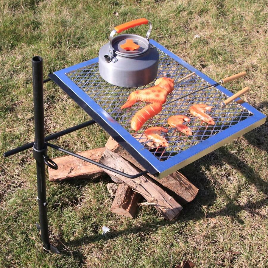 360 °   Griglia Girevole Regol - Campfire Cooking recensione e prezzo