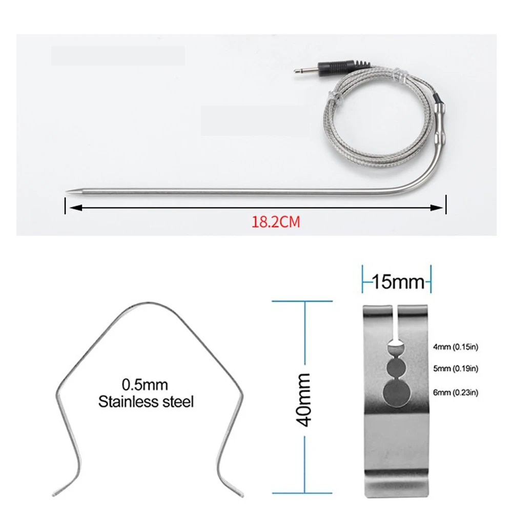 3 pz Forno Forno Sensore di ri - Meat Thermometer Camp recensione e prezzo