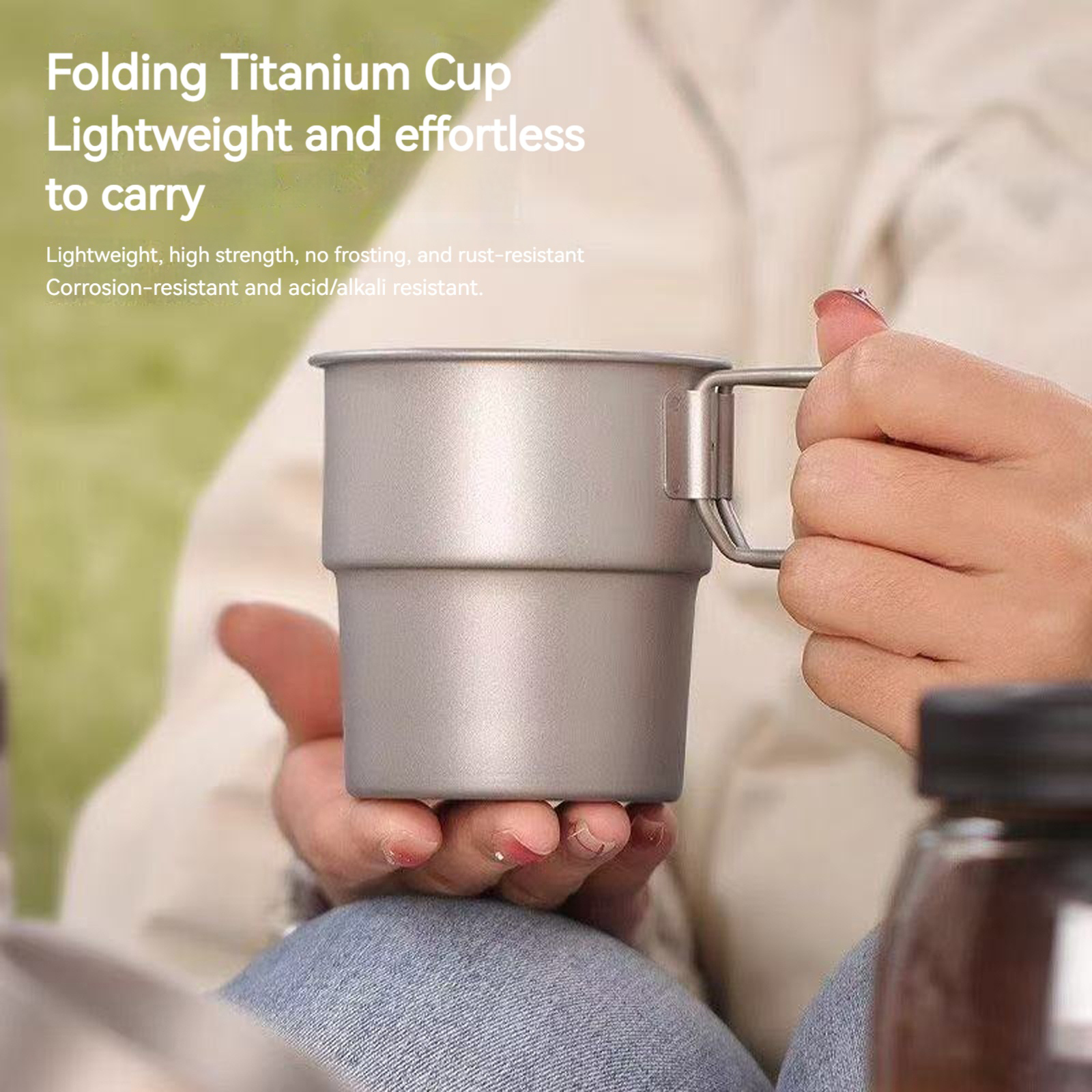 Tazza da Caffè in Titanio con  - Camping Cooking Open Fire recensione e prezzo