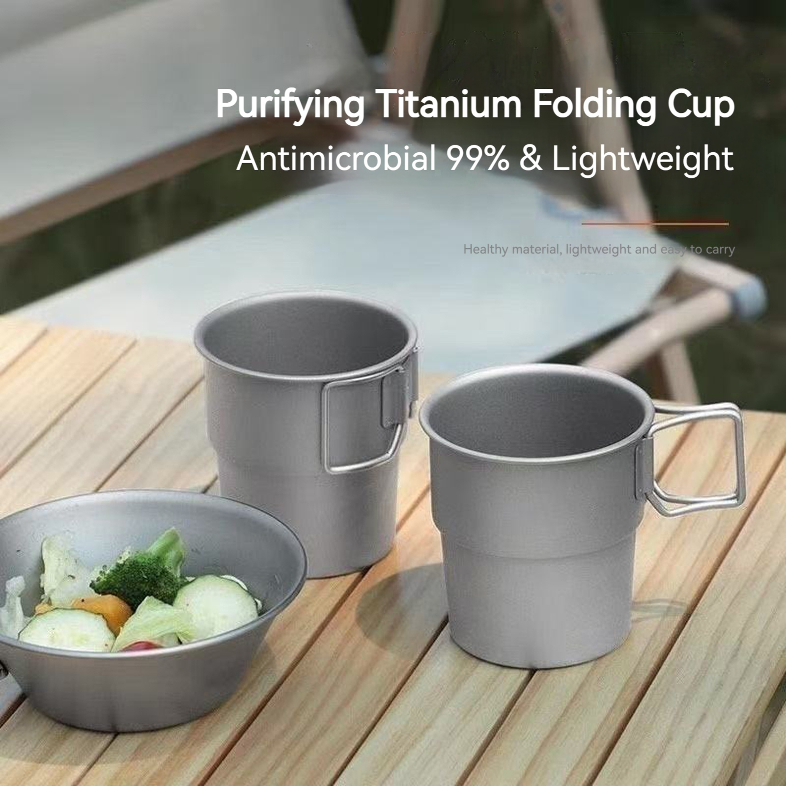 Tazza da Caffè in Titanio con  - Camping Cooking Open Fire recensione e prezzo