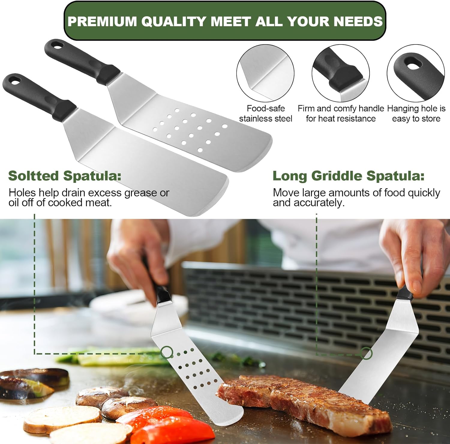 Set di 33 Accessori per Grigli - Camping Cooking Set Large recensione e prezzo