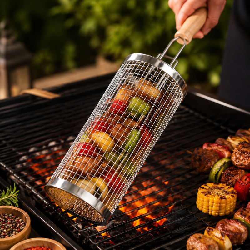 Set di Cestelli Rotondi per Ba - Camping Cooking Grill recensione e prezzo