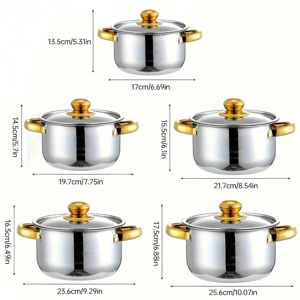 Set di pentole in acciaio inos - Camping Cooking Pan Set recensione e prezzo