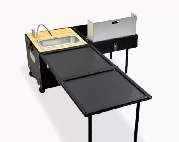 Cucina mobile da esterno, box  - Camping Cooking Table With Storage recensione e prezzo
