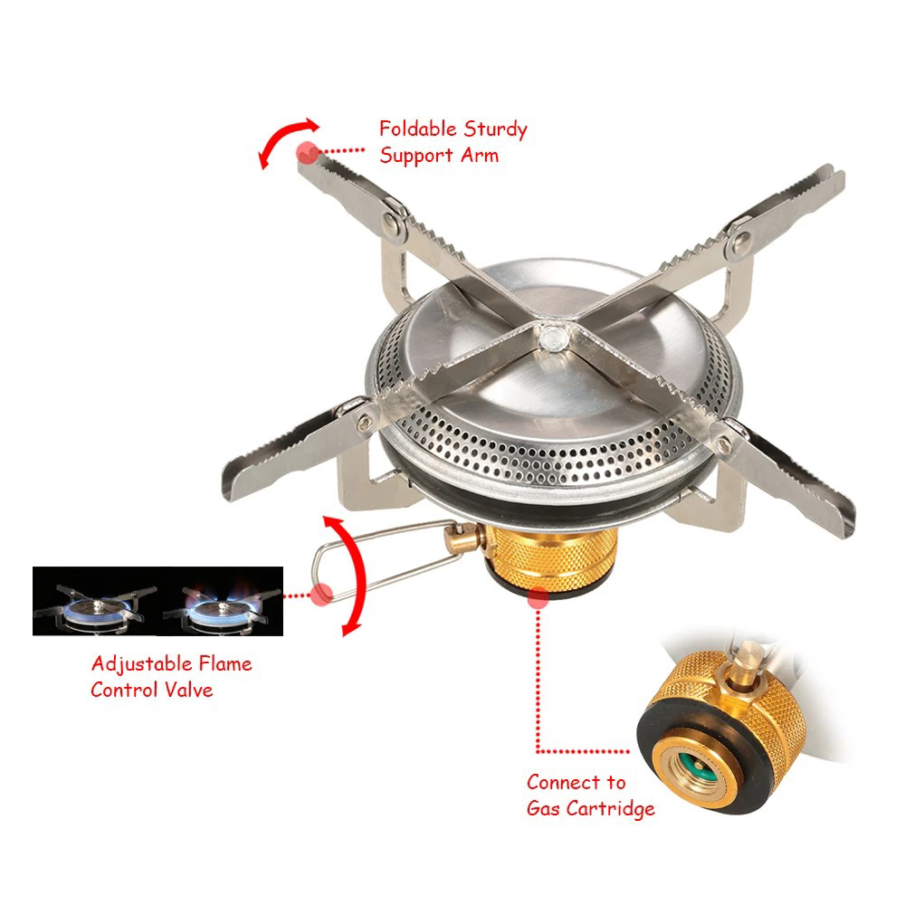 Fornello a gas da campeggio es - Camping Cooking Burner recensione e prezzo