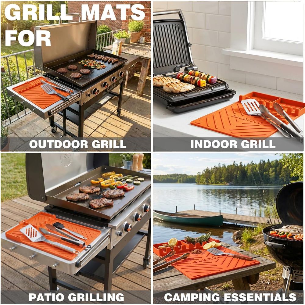 Tappetini in Silicone per Grig - Camping Cooking Grill recensione e prezzo