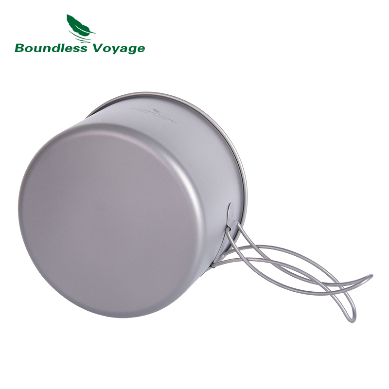 Boundless Voyage Titanium Pot  - Camping Cooking Set Large recensione e prezzo