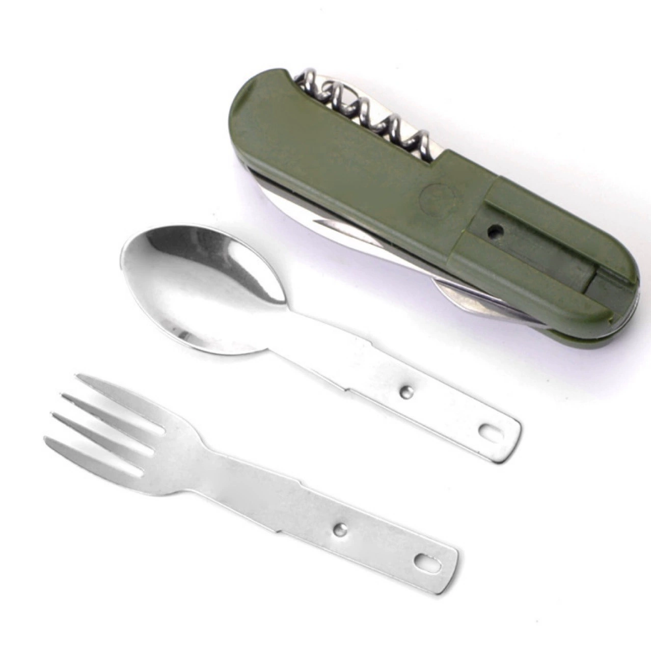 Set di posate da campeggio 7 i - Camping Cooking Knife Set recensione e prezzo
