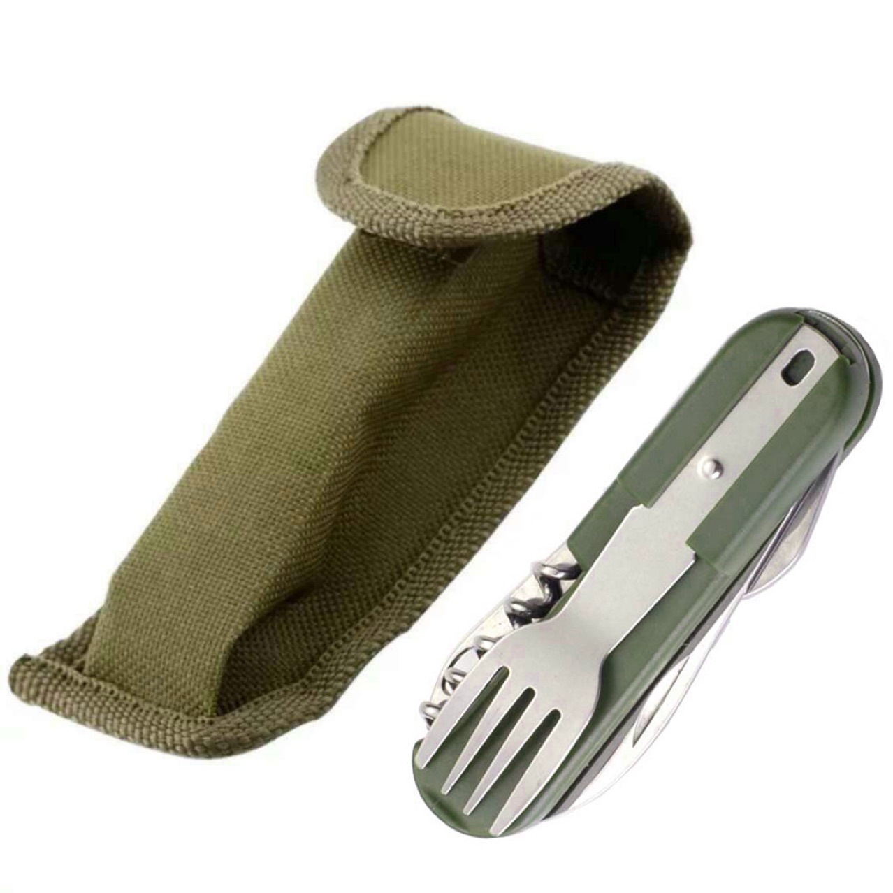 Set di posate da campeggio 7 i - Camping Cooking Knife Set recensione e prezzo