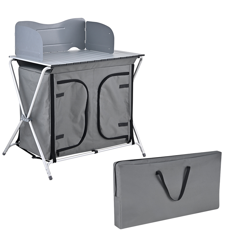 Tavolo da Cucina Portatile Pie - Camping Cooking Table With Storage recensione e prezzo