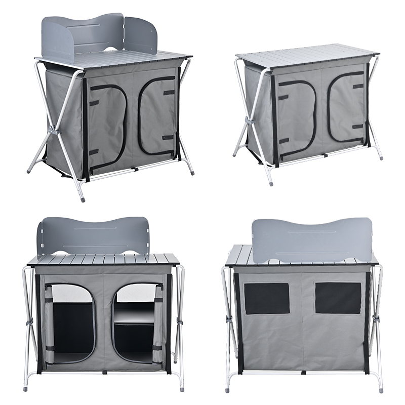 Tavolo da Cucina Portatile Pie - Camping Cooking Table With Storage recensione e prezzo