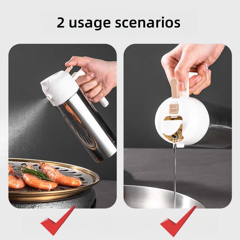 Bottiglia Spray per olio cucin - Camping Cooking Oil Container recensione e prezzo