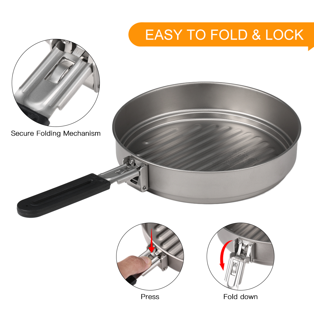 Pentole e padelle da campeggio - Camping Cooking Open Fire recensione e prezzo