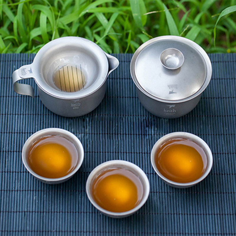 Bollitore titanio Kung Fu Set  - Camping Cooking Set With Kettle recensione e prezzo