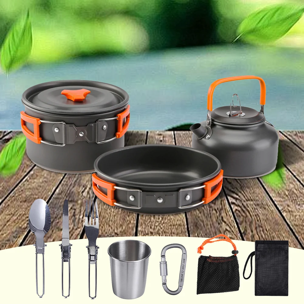 Kit da Cucina da Campeggio: Bo - Camping Cooking Set With Kettle recensione e prezzo