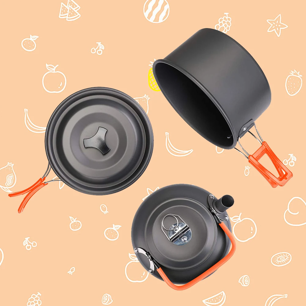 Kit da Cucina da Campeggio: Bo - Camping Cooking Set With Kettle recensione e prezzo