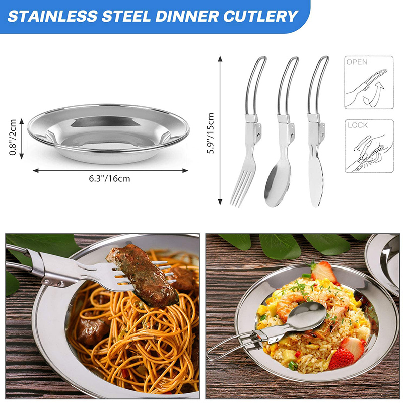 Set da Cucina per Campeggio co - Camping Cooking Set With Kettle recensione e prezzo